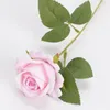 Fleurs décoratives 1/5pc belle soie artificielle Rose mariage maison Table décor Long Bouquet organiser fausse plante saint valentin