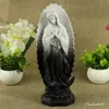 Decorative Objects Figurines Beautiful Our Lady of Guadalupe Virgin Mary Statue Sculpture Resin Figurine Gift Xmas Display Decor Ornament 230626