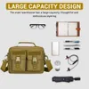 Multi-function Bags Tactical Messenger Bag Military Sling Shoulder Bag Crossbody Bag Men's Outdoor Travel Messenger Bag with USB Charger Hiking BagHKD230627