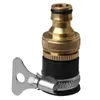 Vattningsutrustning 1/2 "3/4" Tråd Garden Universal Fiting Connector Faucet Praktiskt munstycke tvättmaskin slangkranadapter