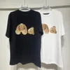 مصمم القمصان Tshirt للرجال بوي فتاة العرق قمصان تي شيرت طباعة دب كبير الحجم كبير القمصان غير الرسمية القطن النقي 100 ٪