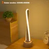 Table Lamps Smart Solid Wood Led Night Light Creative Gift Peculiar Japanese-style European-style Usb Lamp