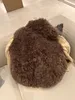 Giubbotti da donna brunello inverno color cioccolato di capra gucinelli peluche peluche