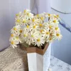 Faux Floral Greenery 10pcs Dry Flower Wedding Marriage Decoration Table Accessories Natural Dried Graft Violet Flower Party Store Fleurs Artificielle 230627