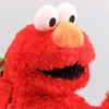 Plysch ryggsäckar Sesame street plysch ryggsäck elmo big fågelmonster plushie väska fylld axelväska leksak cosplay rekvisita tillbehör barn gåva 230626