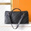 Dames modeontwerp luxe es quilt plugel tas reistas draagtas schoudertas handtas crossbody top spiegel kwaliteit 736009 portemonnee