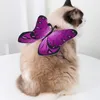 猫の衣装ハロウィーンコスチューム小型犬の衣装装飾翼のペットフェスティバルフェルト布蝶