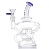 Tubi di fumo Royal Glass Narghilè Bong d'acqua con nido d'ape Perc Color Lip Femmina 14,5 mm Recycle Dab Rigs Drop Delivery Home Garden Dhumv