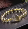 Strand Groothandel Kristal Geel Natuurlijke Armbanden Voor Vrouwen Meisje Geschenken 8mm Kralen Met Stenen Trendy Sieraden