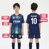 Insiemi di abbigliamento Maglia da calcio per bambini personalizzata personalizzata all'ingrosso Maglia da calcio uniforme da calcio per bambini di alta qualità per ragazzo 230626