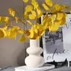 Vasi Vaso in ceramica Pianura embrione Fiore smerigliato Arrangiatore essiccato Modello Tavolo da camera Pezzi per la decorazione della casa