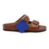 Designer Hommes Femmes Sandales Brik Sandal Unisexe Clog Pantoufles Flip Flops Hombres Beach Sliders Extérieur Intérieur Woody Mules Cork Flat Slide