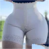 Women's Shapers Womens Fajas Colombianas Bifter High Rise Elastic wygodne body bielizny kobiety upuszcza odzież DHR7P