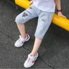 Shorts Children Clothing Kids Jeans Summer Casual Hole Cute Cowboy Baby Boy Clothes Cartoon Boys Denim Pants 4 12y 230626