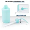 Bouteilles de stockage AD-10 PCS 250Ml Bouteille de lavage Bleu Narrow Mouth Squeeze Lab Plastic No Spill Bend Watering