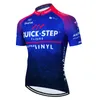Koszulki rowerowe Topy Jersey Qucik krok Summer krótki rękaw Man Downhill MTB Rowerowe odzież Ropa Ciclismo Maillot Quick Dry Bik