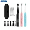 Brosse à dents ultrasonique Sonic électrique brosse à dents rechargeable lavable électronique blanchiment des dents adulte minuterie JAVEMAY J110 230627