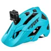 Cykelhjälmar Bat Ny Bicyc Helmet Trail XC MTB All-Terrain Bike Helmet Off-road strålkastare/kamerafästet Casco Ciclismo Cycling Helmet HKD230626