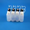 100 stycken 8 ml högkvalitativ LDPE Metallisk nålspetsdroppsflaskor för E CIG Vapor Squeezable Laboratorial Fgirm
