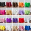 Linens Solid Color Satin Table Cover Overlay For Birthday Wedding Banquet Restaurant Festival Party Supply Rectangle Satin Track