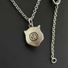 2023 Gujia 925 collar de tigre viejo de plata personalizado cabeza de animal del zodiaco piezas colgantes para hombres y mujeres