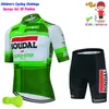 Cycling Jersey Sets Summer Quick Step Kids Cycling Jersey Set Children Short Sleeve Bike Clothing MTB Ropa Ciclismo Boys Cycling Suit Bike Wear 230626