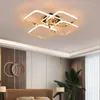 Lampadari FANPINFANDO Lampadario a Led moderno Illuminazione per soggiorno Camera da letto Lampadario da cucina con placcatura cromata Lampade a sospensione per interni