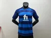 Andningsbar snabbtorkningssäsongsklubb Soccer Uniform Single Shirt Mens Kortärmade fotbollsuniform Team Jersey Tryckt logotyp