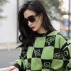 50% OFF Wholesale of Full fashionable new square large frame ins net red Sunglasses tide drainage sunglasses