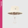 Brim jacq Holiday jacquemes jacquemly Sling Jacquemu Cappello Designer Hat Big Casquette Fisherman Bucket Hat Burr Summer Washing Sunscreen Cappello parasole