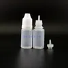 100 Pcs 8 ML LDPE 어린이 안전 플라스틱 Dropper 병 어린이 방지 캡 팁 긴 젖꼭지 Mkrnm 짜기