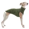 Kazaklar Buzlu Orta Köpek Yumuşak Polar Köpek Külotu Gömlek Sonbahar Kış Kilsiz Ceket Greyhound Giysileri