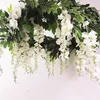 Decoratieve Bloemen 190cm Kunstmatige Nep Plant Ivy Wisteria Vine Garland Home Decor Tuin Decoraties Gebladerte Bruiloft Boog Bloemen