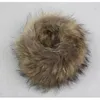 Sciarpe Donna Inverno Caldo Anello elasticizzato Pelliccia di procione Maglia ad anello Avvolge Scialli Elastico Copricapo a fascia reale