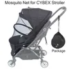 Barnvagnsdelar Tillbehör Cybex Eezy Twist 2 Myggnät Baby Repellent Tent för S Priam Balios Lux 230626