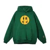 Quality Draw Draw Winter Cotton Liner Smile Anime Y2K Men Sweatshirts因果関係ホットプレーンドリューバリアパーカーソフトストリートウェア952 185