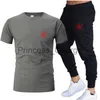 Survêtements pour hommes Nouveaux ensembles de loisirs d'été SikSilk pour hommes TShirtPants Deux pièces Survêtement décontracté Homme Sportswear Gym Marque Vêtements Sweat Suit x0627