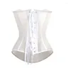 Femmes Shapers Sexy Femmes Jacquard À Lacets Désossé Overbust Corset Carnaval Brocart Respire Costumes Bustier Corselet Vintage Gorset Plus