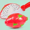 Kitchens Play Food 16-30PCS Kitchen Pretend Play Set Simulation Cutting Fruit Vegetable Burger Food Cooking Children Educational Toys for Kid Girls 230626