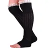 Женские носки Женские вязаные зимние теплые кружевные бейки до колена с длинными ботинками