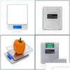 wholesale Weighing Scales Electronic Digital Display Scale 500G/0 01G 1000G/0 1G 2000G/0 3000G/0 Kitchen Jewelry Weight Dhbvp