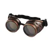 New Unisex Gothic Vintage Victorian Party Favor Style Steampunk Goggles Welding Punk Gothic Glasses Cosplay Wholesale