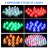 Table Lamps 100 Pcs LED Small Ball Light Balloon Lights Round Bulbs Scene Decor Mini Latex Balloons Interior