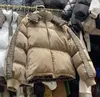 Doudoune femme homme F Parkas Vestes réversibles Garder au chaud et coupe-vent Manteaux Manteaux Épaissir pour résister au froid Manteau d'hiver Col peluche Tops Pardessus fend