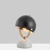 Tafellampen Nordic Moderne Designer Showroom Woonkamer Slaapkamer Nachtkastje Studie Creatieve Kunst Hoed Marmeren Lamp Bureaulamp