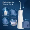 Autre hygiène bucco-dentaire ZS 250ML puissant hydropulseur dentaire Base USB Irrigador rechargeable blanchiment des dents dentisterie irrigateur buccal 5 nettoyage au jet 230626