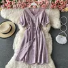 Sukienki imprezowe 2023 Sukienka damska Plaid Summer Korean For For Women Elegant Midi Female Vestido de Mujer PPH3776