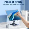 Tablet Stand Rotating Holder Tablet Bracket 360 Rotation Adjustment Fine Polishing Bottom Space Design For Watching Movie L230619