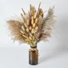 Gedroogde bloemen Natuurlijk gras Decor Boeket Bloemstuk Middelpunt Tafel Bruiloft Feest Rustiek