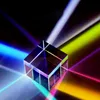 Prisms 2pcs Creative Gifts Light Cube Prism Color Six-sided Rainbow Po Pography 15*15*15mm 230626